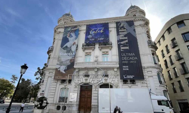 Frontage of Bancaja Foundation in Valencia