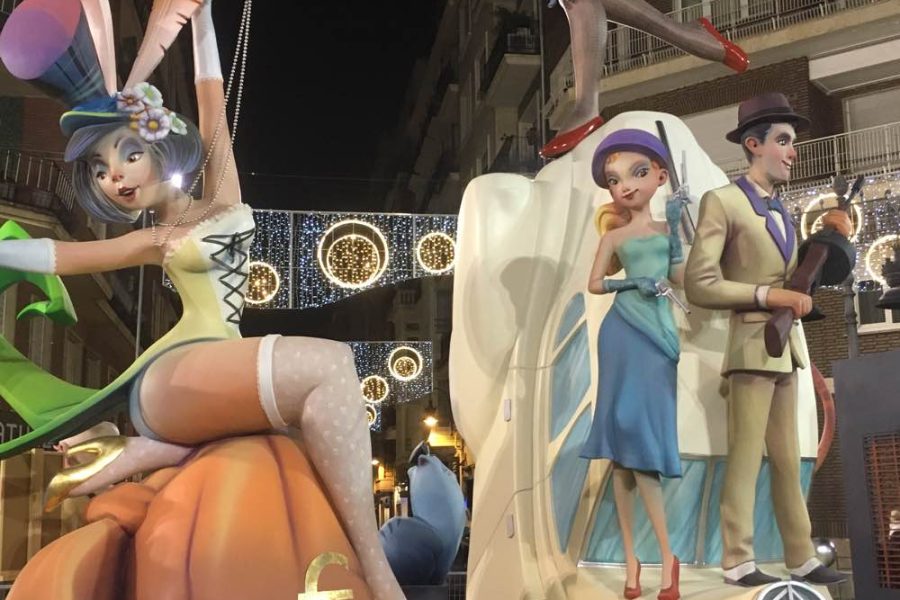 Fallas effigy